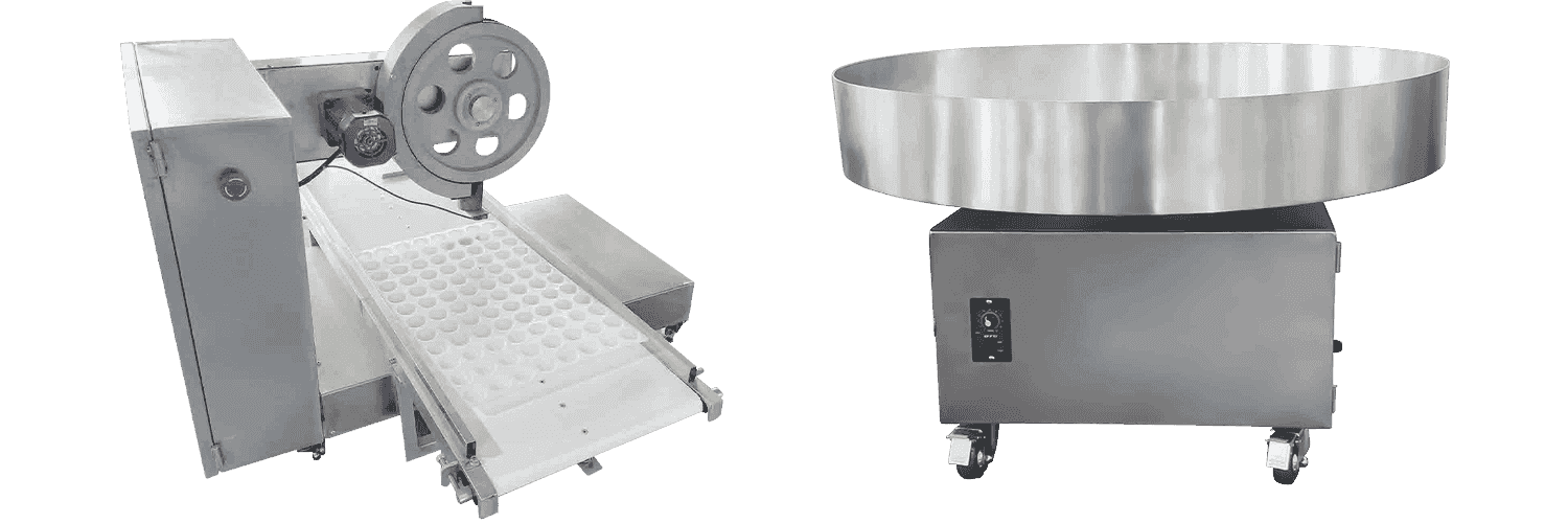 ST-280A Mochi stroj za omot praha/stroj za zaokruživanje kuglice s poravnavanjem ladice